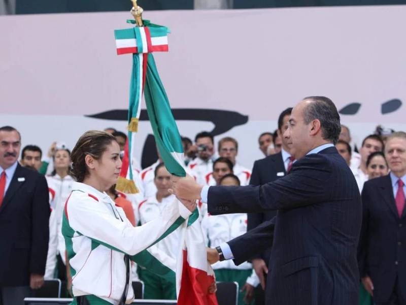 Increíble el nivel de abandono del gobierno a los deportistas Felipe Calderón