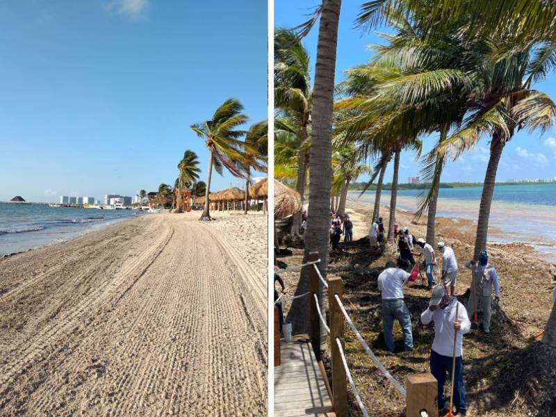 Limpian playas públicas de BJ para el disfrute de residentes y visitantes