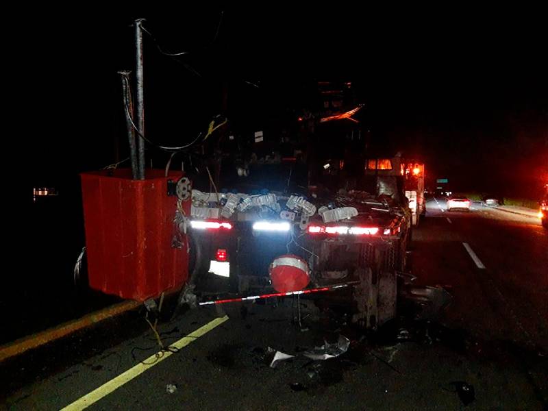 Mortal accidente sobre la carretera federal en Playa del Carmen