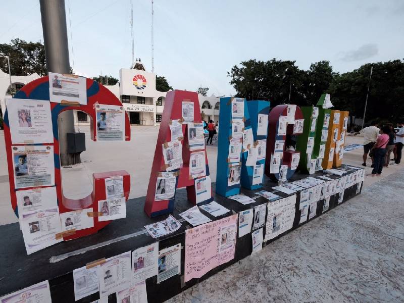 Conmemoran en Cancún, día internacional de víctimas de desaparición forzada
