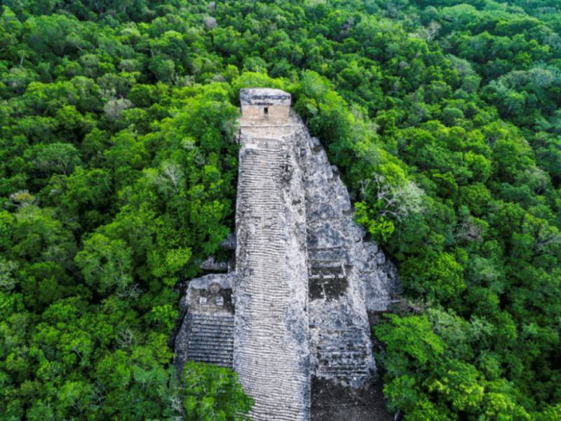 Por tiempo indefinido el INAH cierra sus puerta la zona arqueológica de Cobá