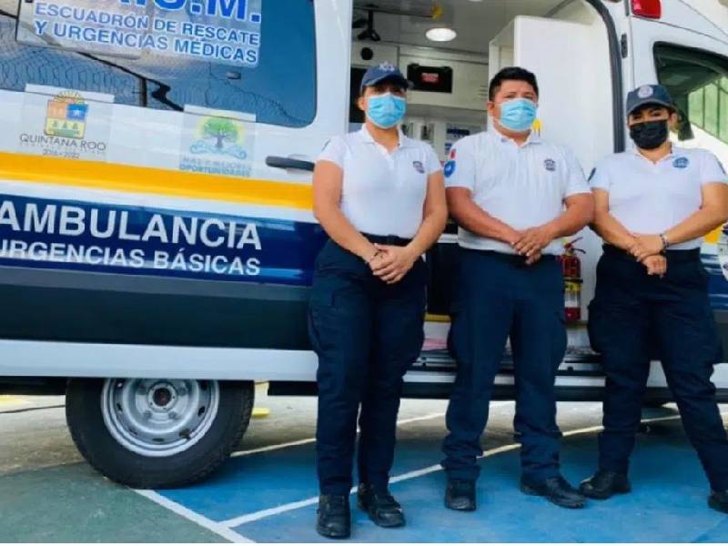 Quintana Roo ya cuenta con un escuadrón de rescate y urgencias médicas
