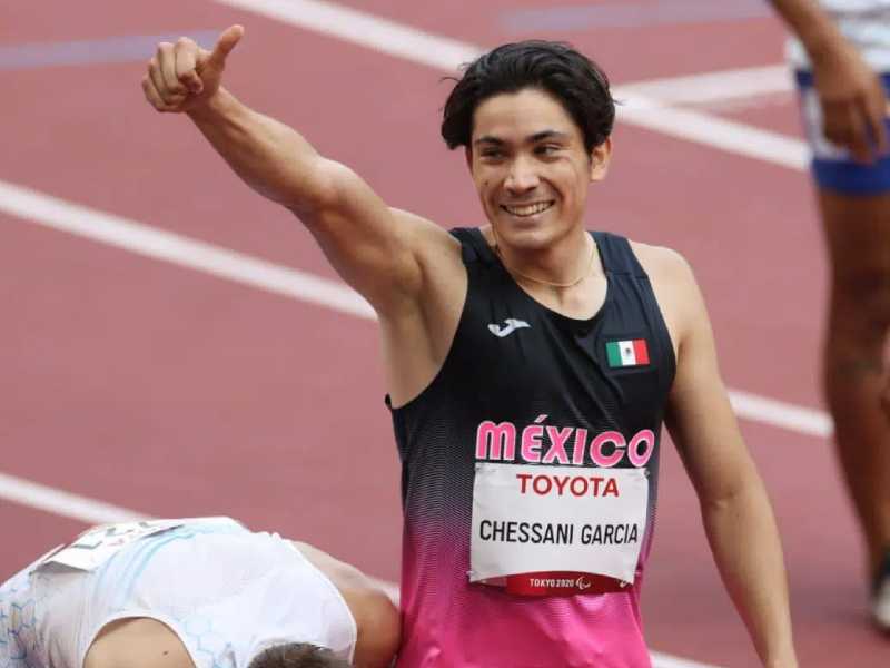 José Rodolfo Chessani gana el oro en los 400m T38 en Paralímpicos de Tokio