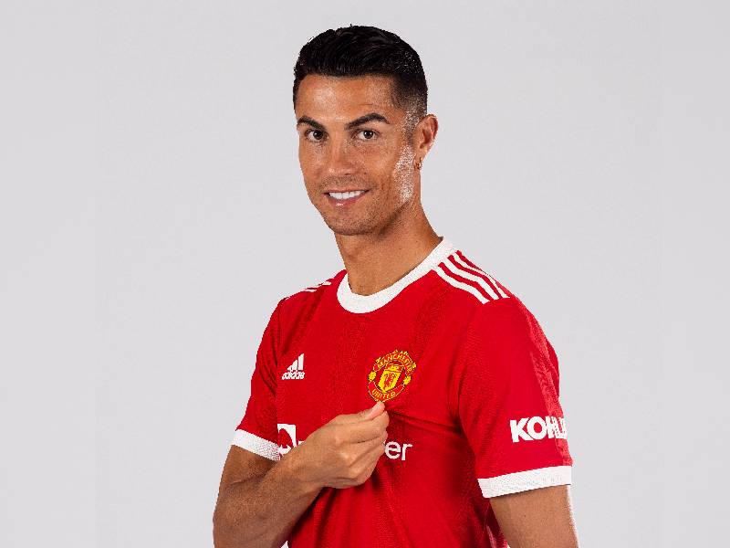 Cristiano Ronaldo ya luce la camiseta del Manchester United