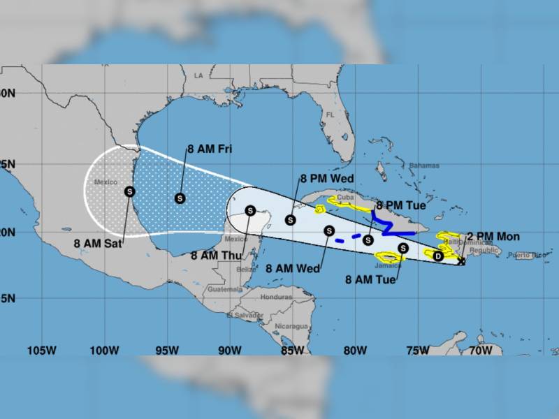 Norte de Quintana Roo en alerta azul por depresión tropical ÔÇ£GraceÔÇØ