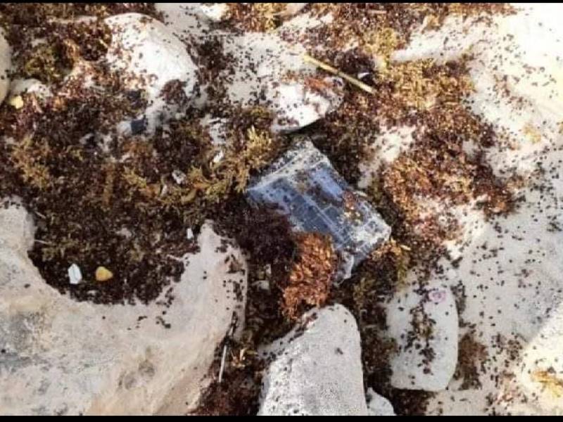 Asegura Sedena paquetes de presunta droga en playas de Cozumel