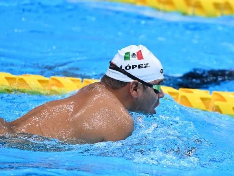 ¡Otra medalla para México! Diego López gana bronce en paranatación
