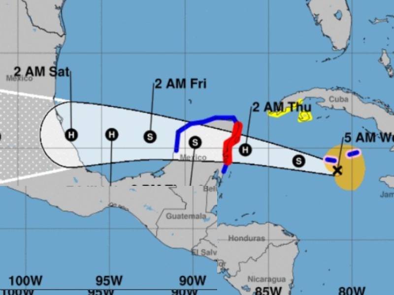 Quintana Roo emite alerta amarilla por tormenta ÔÇ£GraceÔÇØ