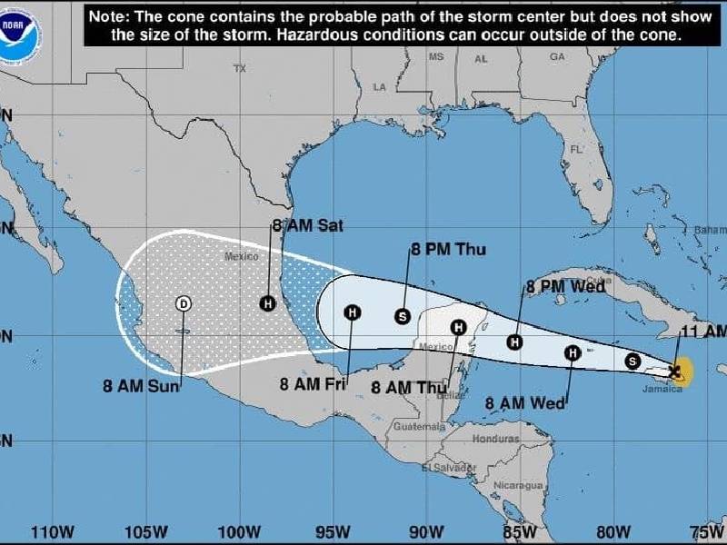 Última Hora ÔÇ£GraceÔÇØ llegaría a Quintana Roo como huracán