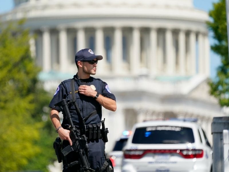 Autoridades en EU investigan "amenaza de bomba" en el Capitolio