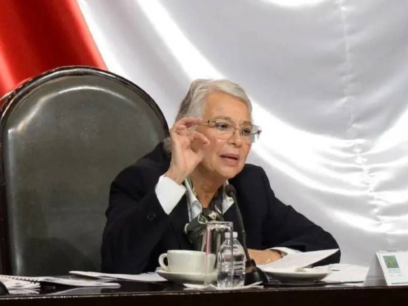 ¡Por Unanimidad!, Morena elige a Olga Sánchez Cordero para presidir el Senado