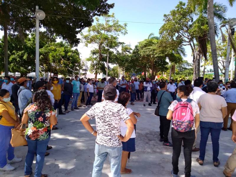 Ayuntamiento de Othón P. Blanco denuncia a 151 de sus empleados sindicalizados