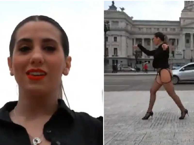 VIDEO. Cinthia Fernández, cierra su campaña con baile en lencería