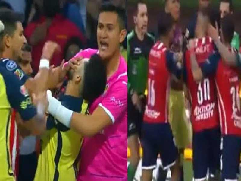 América y Chivas emocionan por roces del juego, pero empatan sin goles