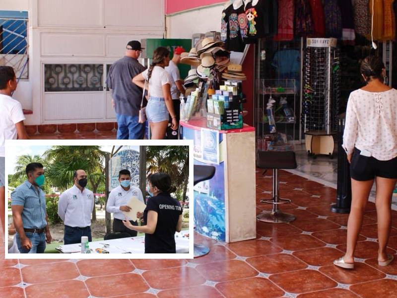 Impulsan a emprendedores en Puerto Morelos para reactivar la economía