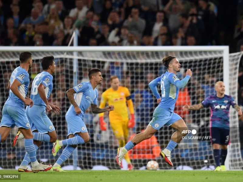 Manchester City empieza la Champions con goleada 6-3 al Leipzig