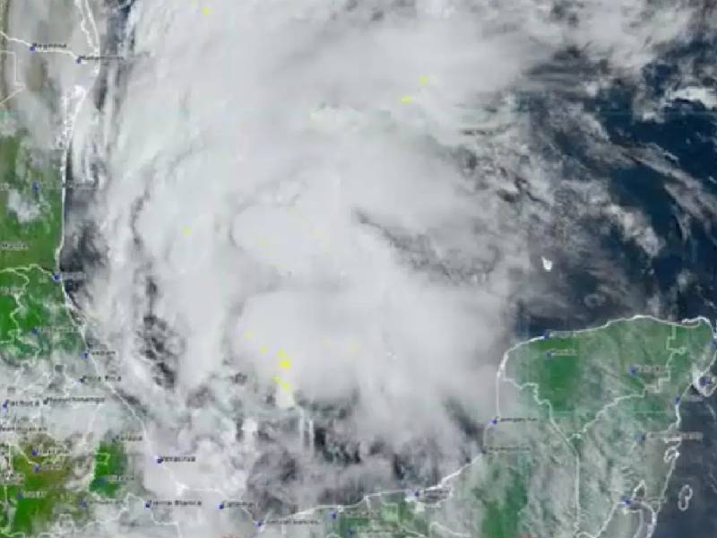 Se forma tormenta tropical Nicholas en el Golfo de México
