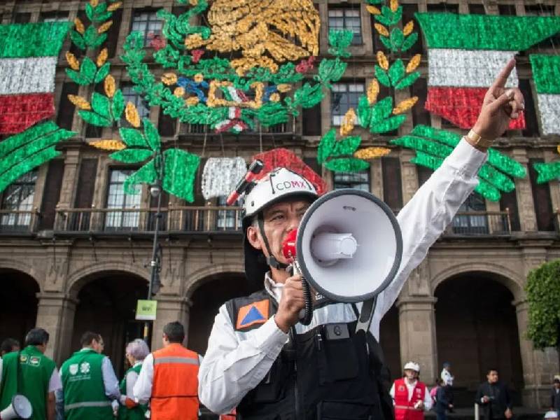 Se activa Simulacro Nacional en Ciudad de México