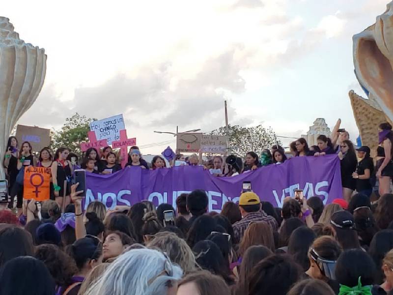 Anuncian megamarcha el 28S por aborto en Cancún
