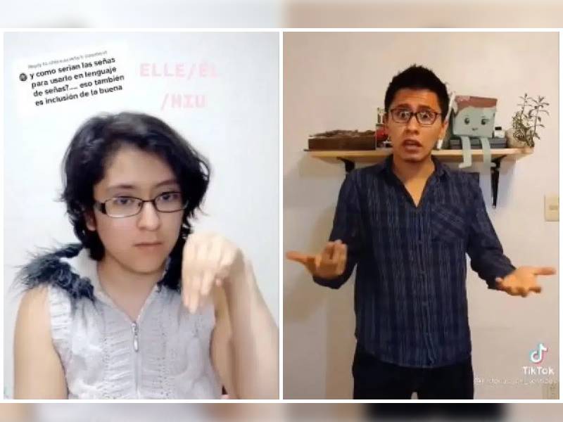 Video. Joven responde a Andra por uso de lenguaje de señas ¡inclusivo!