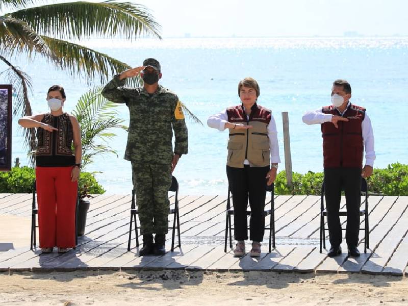 Gobierno de Solidaridad rinde homenaje al Ejército Nacional