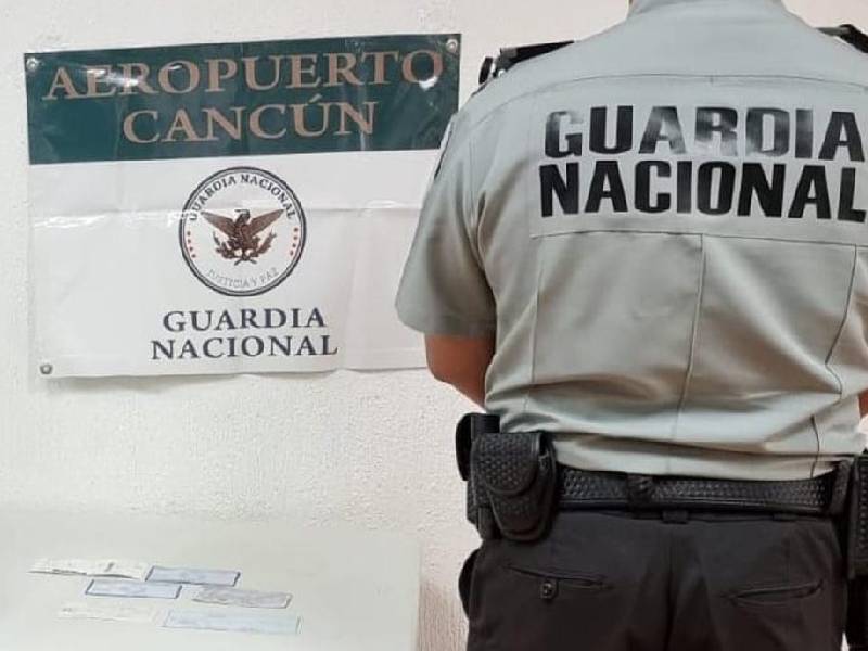 Es detenido un brasileño por no declarar más de 1 mdp en el aeropuerto de Cancún