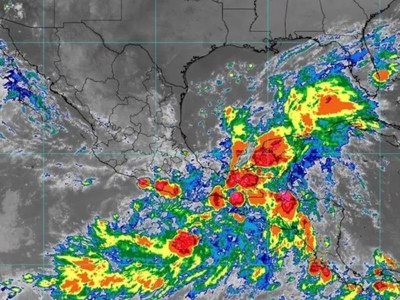 SMN alerta posible ciclón tropical y lluvias intensas en cuatro estados