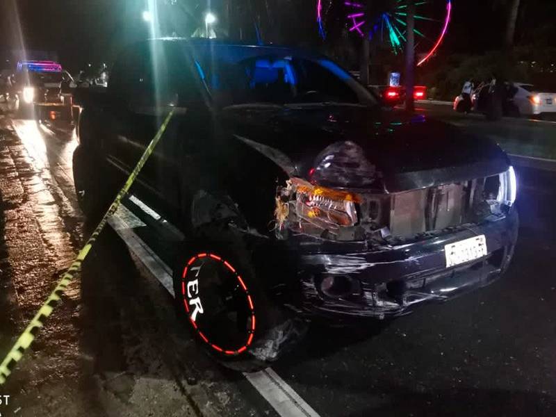 Fatal accidente: joven francés arrolla a transeúnte en Blvd. Kukulkán
