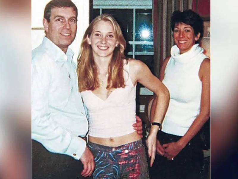 Caso Epstein: Mujer demanda a príncipe Andrew por abuso sexual