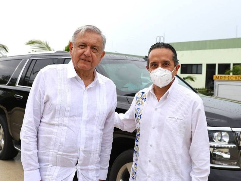 Presidente López Obrador inicia gira por Quintana Roo