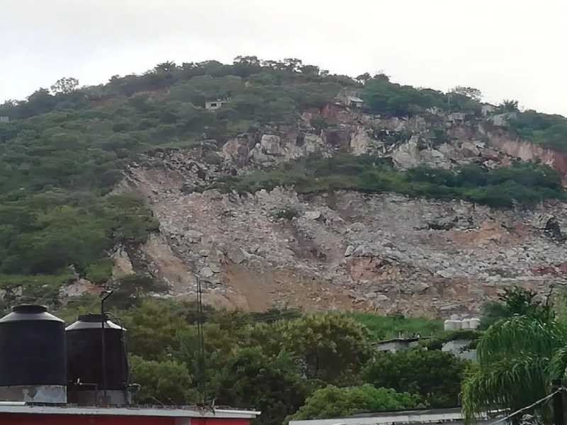 El peligro es latente en el cerro de Jiutepec, Morelos