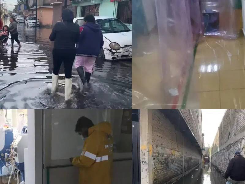 Video. El día después de las inundaciones en Ecatepec