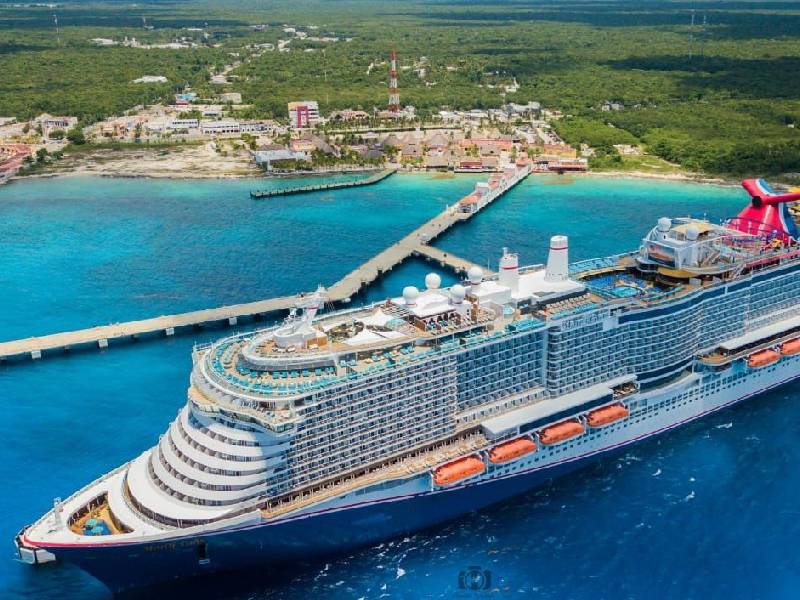 Cierra septiembre con más del 54% en llegada de cruceristas a Cozumel