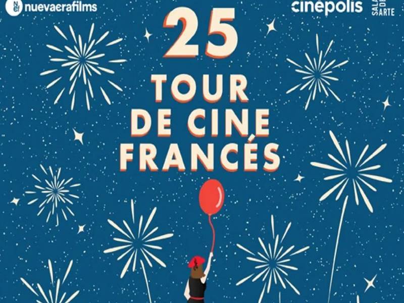 Conoce los detalles del 25 Tour de Cine Francés