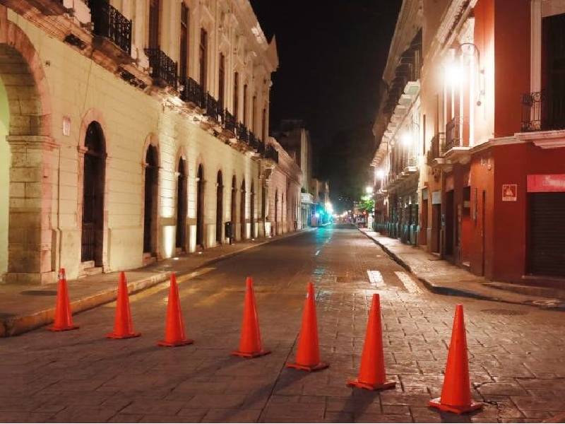 toque de queda en Yucatán