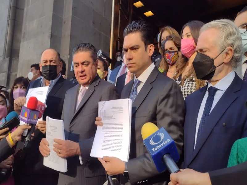 Presenta Va por México acción de inconstitucionalidad contra revocación de mandato