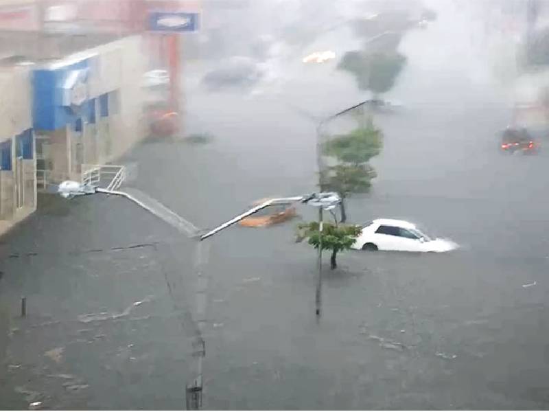 Inundaciones en Yucatán