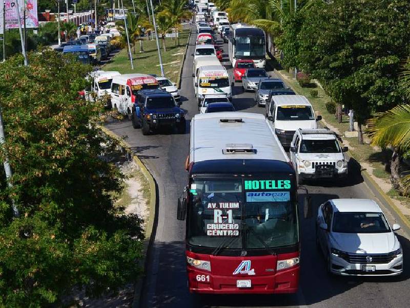 Cancún con índices de contaminación