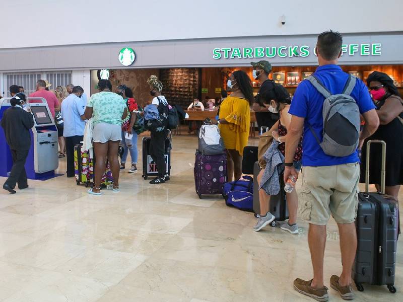 El aeropuerto de Cancún