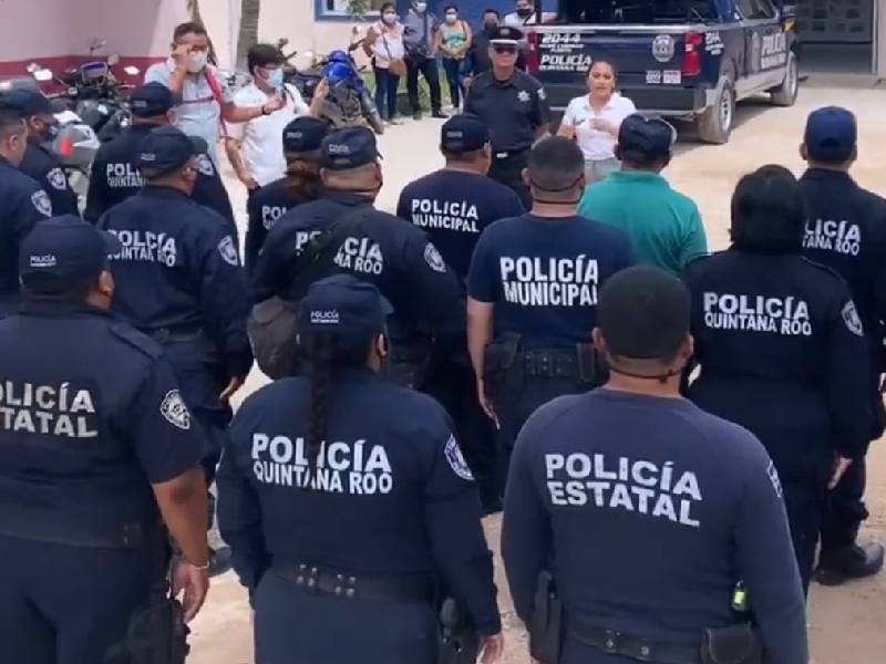 Retienen sueldo de policías en Felipe C. Puerto