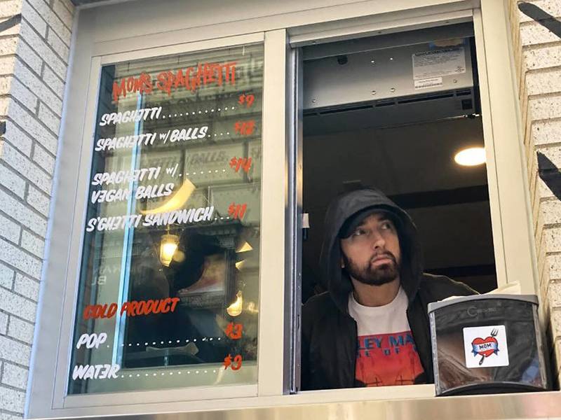 Eminem abre un restaurante en honor al famoso tema 'Lose Yourself'