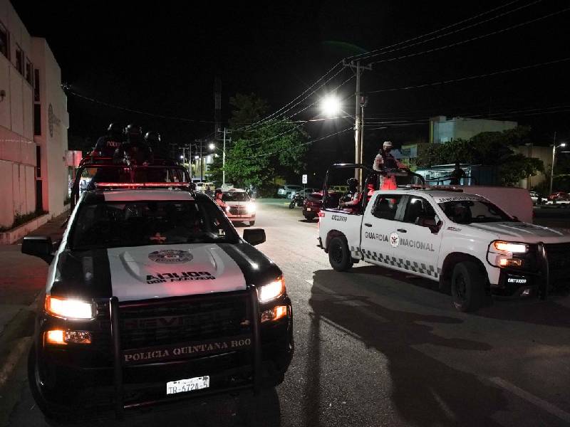Guardia Nacional refuerzan en Cozumel operativos para la prevención del delito
