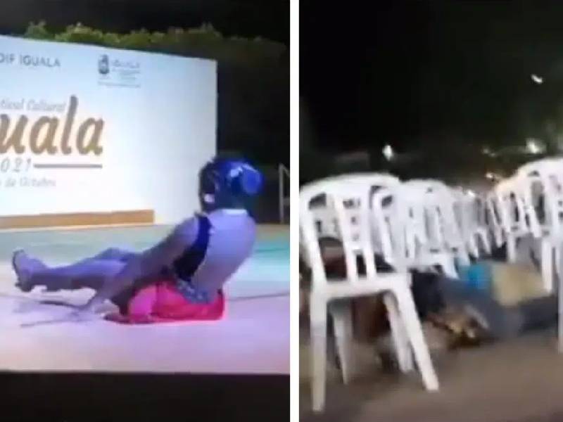 Video.Se desata balacera durante evento cultural en Iguala; hay un muerto y un herido