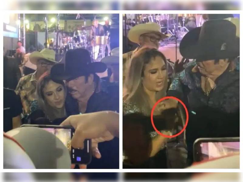 Video: Lalo Mora toca senos a una fan que le pidió foto