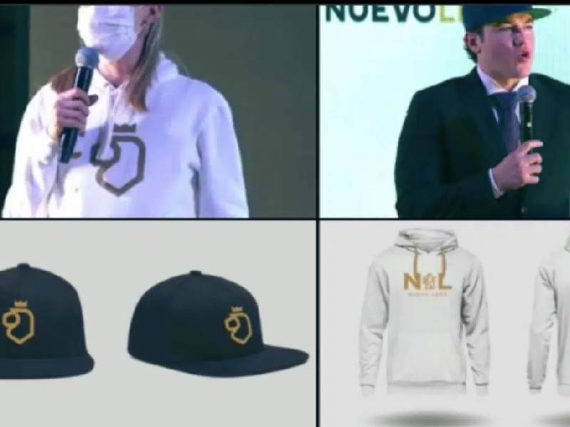 Samuel García lanza gorras y playeras con la marca del "nuevo" Nuevo León