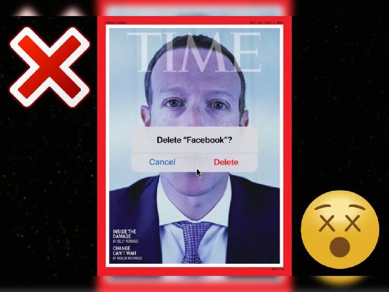 La dura portada de Time en la que llama a ¡eliminar! Facebook