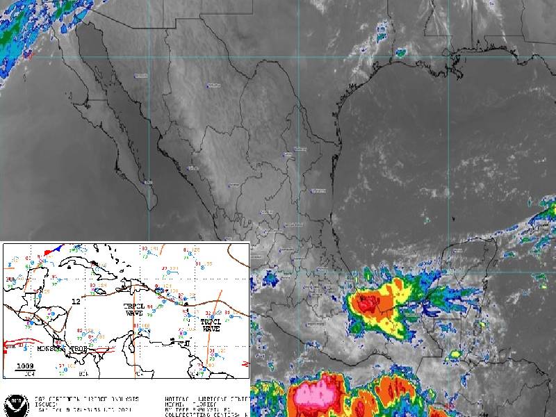 Se esperan descargas eléctricas para el estado de Quintana Roo