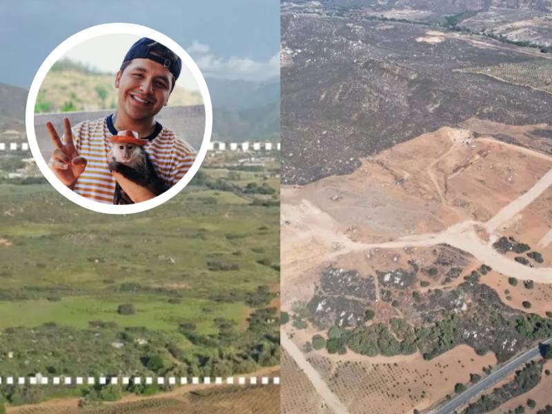 En Valle de Guadalupe destruyen 25 hectáreas para concierto de Christian Nodal