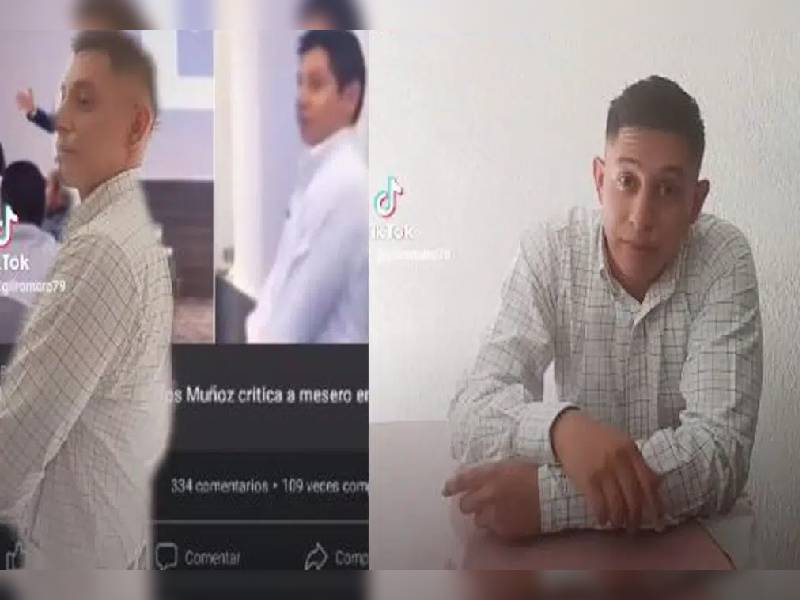 Video. ¡Tengo mente de tiburón!: Mesero reacciona a polémica con Carlos Muñoz