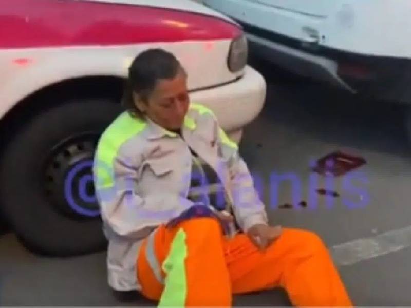 Video: En CDMX una patrulla atropella a mujer y se da a la fuga